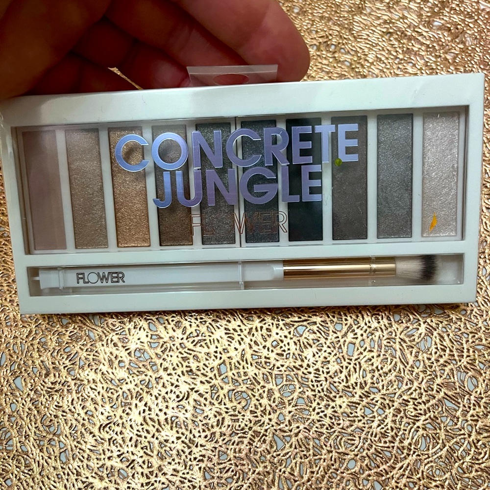 Concrete jungle power eyeshadow pallet by drew berry more